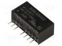 Converter: DC/DC; 6W; Uin: 4.5÷9V; Uout: 5VDC; Iout: 1.2A; SIP8; 4g