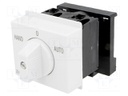 Module: rotary switch; 20A; Mounting: DIN; IP20; 250VAC; 52x65x60mm