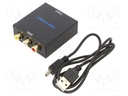 Converter; HDMI 1.3; black; Features: Full HD; Out: HDMI socket