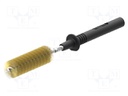 Probe tip; black; 60VDC; 200mA; -20÷60°C; 30VAC; Ø: 20mm