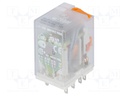 Relay: electromagnetic; 3PDT; Ucoil: 230VAC; 10A/250VAC; 10A/24VDC