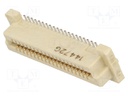 Connector: PCB to PCB; female; PIN: 40; 0.8mm; H: 5mm; Series: FH