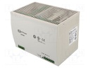 AC/DC DIN Rail Power Supply (PSU), ITE, 1 Output, 480 W, 24 VDC, 20 A