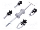 Kit: bearing puller; Pcs: 5; 2-armig,3-armig