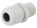 Cable gland; with metric thread,with long thread; M16; IP68