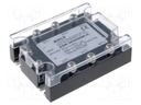 Relay: solid state; Ucntrl: 12÷32VDC; 50A; 48÷480VAC; 3-phase