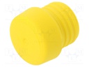 Hammer tip; Features: yelow tip:  medium hard