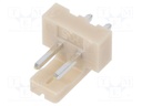 Socket; wire-board; male; DF1; 2.5mm; PIN: 2; THT; on PCBs; 250V; 3A