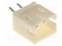 Socket; wire-board; male; 2mm; PIN: 2; THT; 1A; tinned; -25÷85°C; 100V