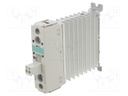 Relay: solid state; Ucntrl: 110÷230VAC; 20A; 48÷460VAC; DIN