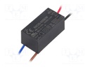 Converter: AC/DC; 20W; Uout: 5VDC; Iout: 4A; 84%; Mounting: cables