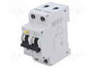 RCBO breaker; Inom: 25A; Ires: 30mA; Poles: 2; 240VAC; IP20; 1÷25mm2