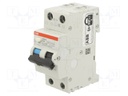 RCBO breaker; Inom: 20A; Ires: 300mA; Poles: 1+N; 230VAC; DIN; IP20