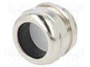 Cable gland; M50; IP68; Mat: brass; Body plating: nickel