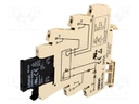 Relay: interface; SPST-NO; Ucoil: 24VDC; 3A; MOSFET; 3A/24VDC