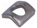 Washer; spring,conical; M3; h=2.5mm; spring steel; DIN: 46288B