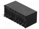 Converter: DC/DC; 3W; Uin: 9÷18V; Uout: 15VDC; Uout2: -15VDC; SIP8