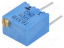 Potentiometer: mounting; multiturn; 2.2kΩ; 250mW; ±10%; linear