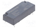 Relay: miniature; NC + NO; Ucoil: 5VDC; 4A/250VAC; 4A/30VDC; 6A