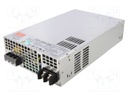 Power supply: switched-mode; modular,programmable; 3000W; 400VDC