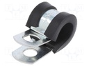 Fixing clamp; ØBundle : 9.5÷11.1mm; W: 13mm; steel; Man.series: SL