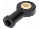 Ball joint; Øhole: 8mm; Thread: M8; Mat: igumid G; Pitch: 1,25