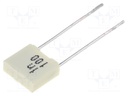 Capacitor: polyester; 1nF; 63VAC; 100VDC; Pitch: 5mm; ±10%