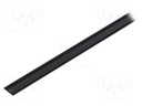 Profiles for LED modules; surface; black; L: 1m; aluminium