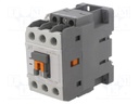 Contactor: 3-pole; NO x3; Auxiliary contacts: NO + NC; 24VAC; 32A