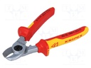 Cutters; Conform to: EN 60900; 50mm2; 15mm; 1kVAC; Kind: insulated