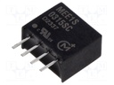 Isolated Board Mount DC/DC Converter, 1kV Isolation, ITE, 1 Output, 1 W, 15 V, 67 mA