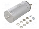 Capacitor: polypropylene; 100uF; Leads: M10 screw; ESR: 1.2mΩ; C44P