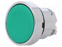 Switch: push-button; Stabl.pos: 1; 22mm; green; Illumin: none; IP66