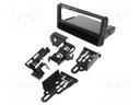 Radio mounting frame; Toyota; 1 DIN; black