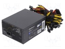 Power supply: computer; ATX; 150x185x85mm; 1.6kW