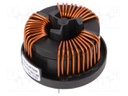 Inductor: wire with current compensation; THT; 10.8mH; 7.5mΩ