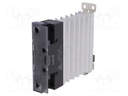 Relay: solid state; Ucntrl: 12÷24VDC; 25A; 24÷240VAC; DIN,on panel