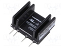 Relay: solid state; Ucntrl: 4÷15VDC; 25A; 48÷530VAC; THT; SIP
