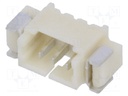 Socket; wire-board; male; 1.25mm; PIN: 3; SMT; 125V; 1A; tinned