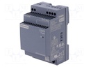 Power supply: switched-mode; 60W; 24VDC; 2.5A; 85÷264VAC; IP20