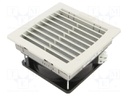 Fan: AC; axial; 230VAC; 70m3/h; 44dBA; IP54; Colour: grey