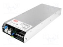 Power supply: switched-mode; modular; 720W; 12VDC; 295x127x41mm