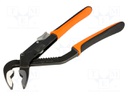 Pliers; Cobra adjustable grip; 250mm; chrome-vanadium steel