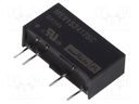 Isolated Board Mount DC/DC Converter, 3kV Isolation, ITE, 1 Output, 1 W, 12 V, 84 mA