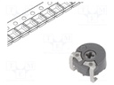 Potentiometer: mounting; single turn,horizontal; 10kΩ; 100mW; SMD