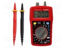 Digital multimeter; LCD 3,5 digit (1999); VAC: 0÷200V,500V