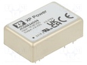 Isolated Board Mount DC/DC Converter, 2:1 Input, ITE, 2 Output, 5 W, 9 V, 278 mA, -9 V