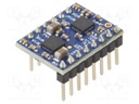 DC-motor driver; 400kHz; UART; 1.8A; Uin mot: 4.5÷48V; Ch: 2