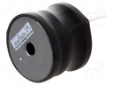 Inductor: wire; THT; 100uH; 7.8A; 40mΩ; ±10%; Ø29.8x21.8mm; vertical