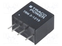 Converter: DC/DC; 3W; Uin: 9÷18V; 24VDC; Iout: 125mA; SIP; 2.1g; OUT: 1